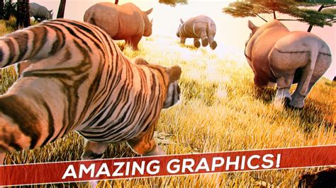 Wild Animal Simulator Jungle Animals Racing Game 3d By Free Wild
