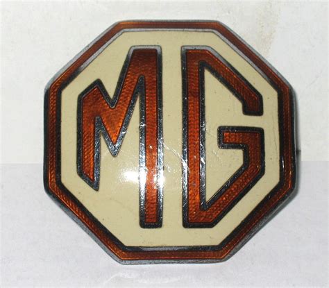 Mg 194550 Badge For The Mg Tc Model Similar To Most Other Mg Badges