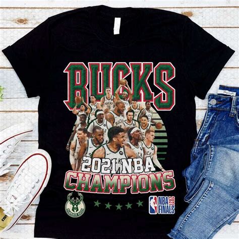 Milwaukee Bucks Nba Finals 2021 Champion Tee Shirt Teeducks