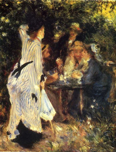 In The Garden Pierre Auguste Renoir Encyclopedia Of
