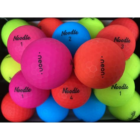 Maxfli Noodle Neon Matte Neon Premier Lakeballs Ltd