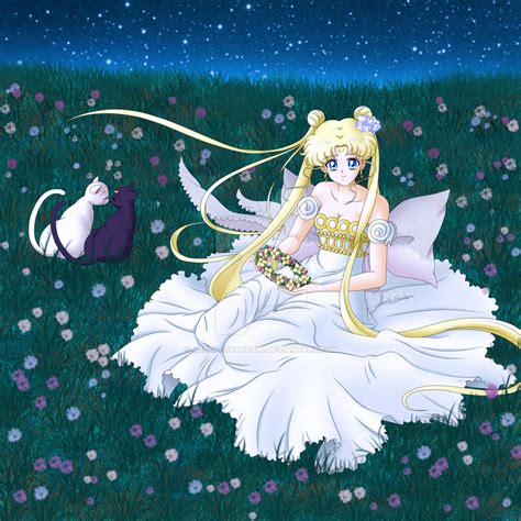 Sailor Moon Crystal Princess Serenity Blonde By AlbertoSanCami On DeviantArt