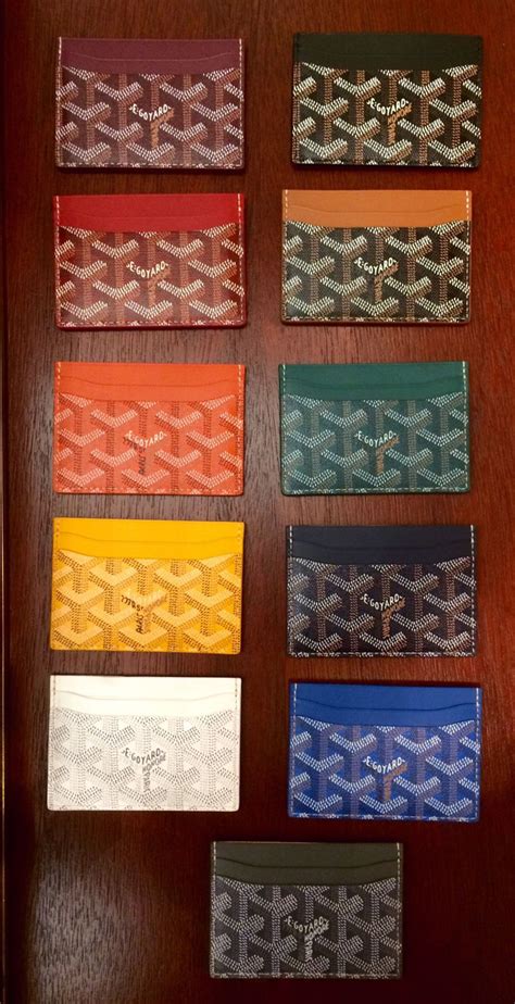 Maybe you would like to learn more about one of these? Saint Sulpice Card Case | Goyard card holder, Goyard wallet, Goyard bag