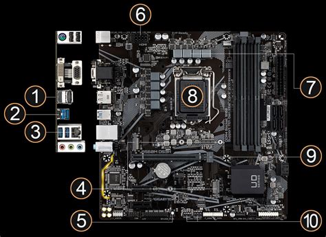 B M Ds H Rev Key Features Motherboard Gigabyte