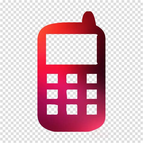 Mobile Icon Png Red Free Png Image