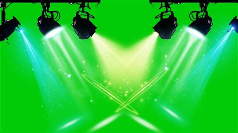 Stage Lights Green Screen Fx Youtube