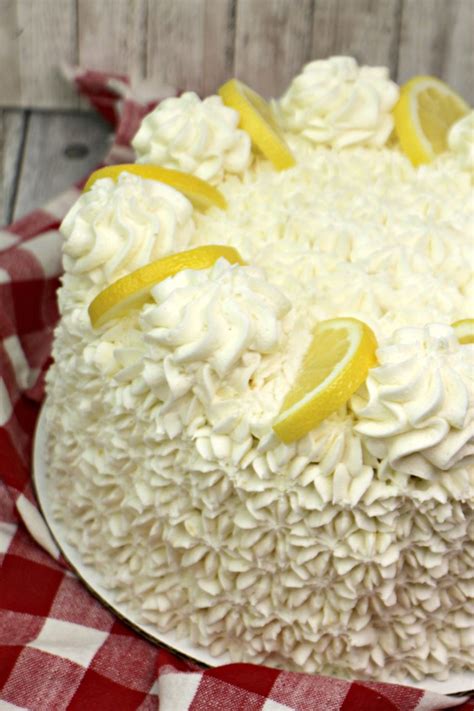 Italian Lemon Drop Cake With Lemon Buttercream Frosting My Incredible