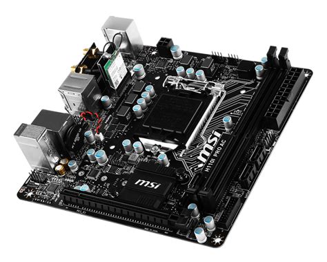 Msi H110i Pro Ac Motherboard Specifications On Motherboarddb