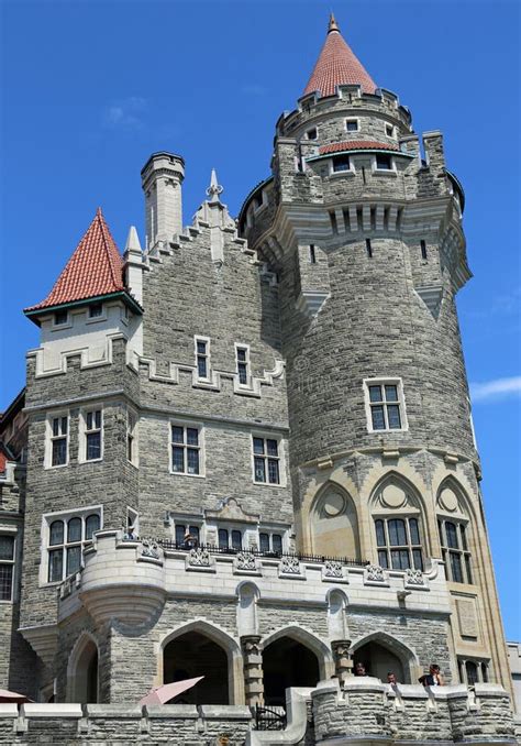 Casa Loma Tower Vertical Stock Image Image Of Famous 228082337