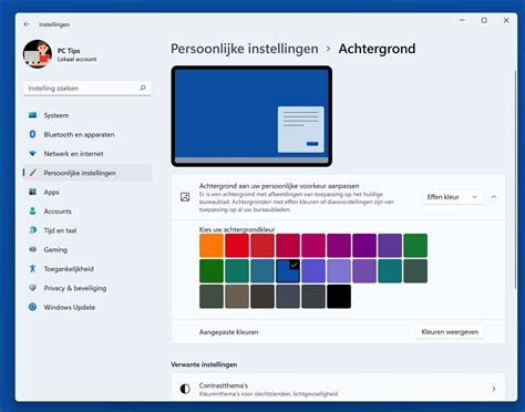 Achtergrond Aanpassen In Windows 11 Complete Gids