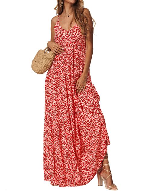 sexy dance beach floral print long maxi dresses for women sleeveless summer ladies boho beach