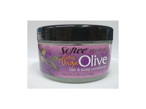 Olive oil has been used not just as a major dietary component in areas where olives grow in abundance but also for cosmetic benefits. Softee Extra Virgin Olive Oil Hair & Scalp Conditioner, 5 ...