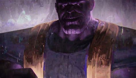 Thanos Concept Art From Marvels Avengers Infinity War