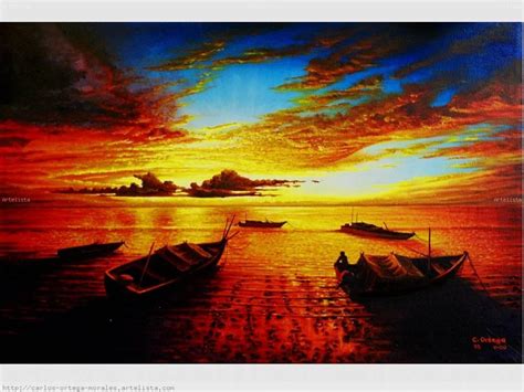 Los Colores Del Atardecer Carlos Ortega Morales