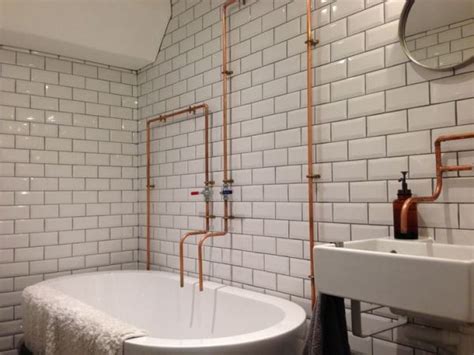 Exposed Copper Pipe In Bathrooms And Kitchens The Plumbette