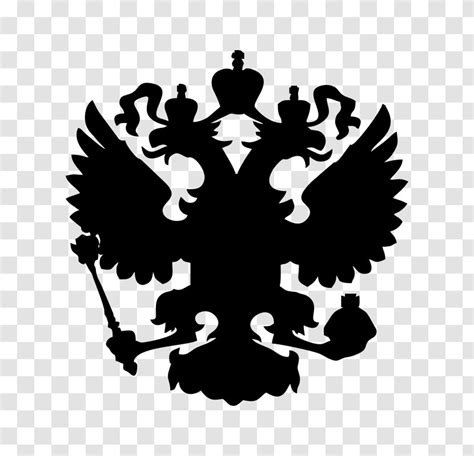Coat Of Arms Russia Double Headed Eagle Symbol Transparent Png