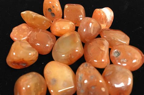 Tumbled Carnelian The Twisted Bead