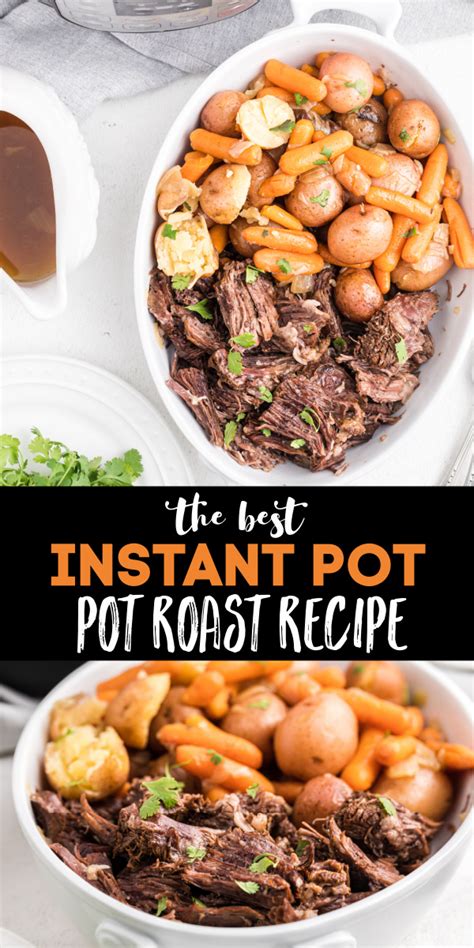 Drizzle oil into the preheated pot. Instant Pot Pressure Cooker Pot Roast Recipe - PinkWhen