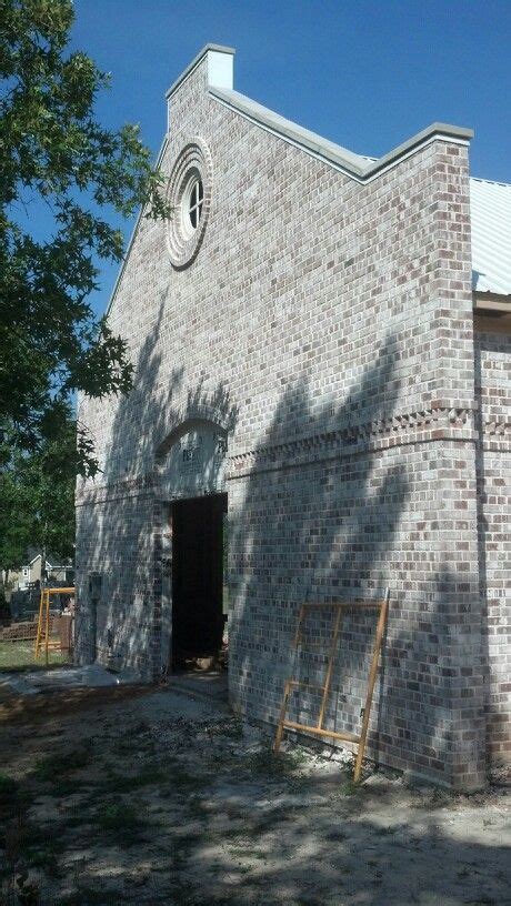 Brick Gable Parapet Aiken Sc Exterior Brick Parapet Facade House