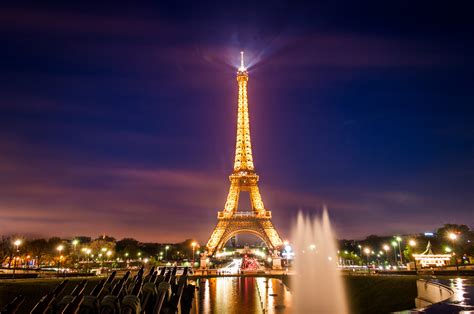Hintergrundbilder Paris Frankreich Turm Nacht Tour Nacht