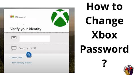 How To Change The Password On Xbox Complete Guide Tech Thanos