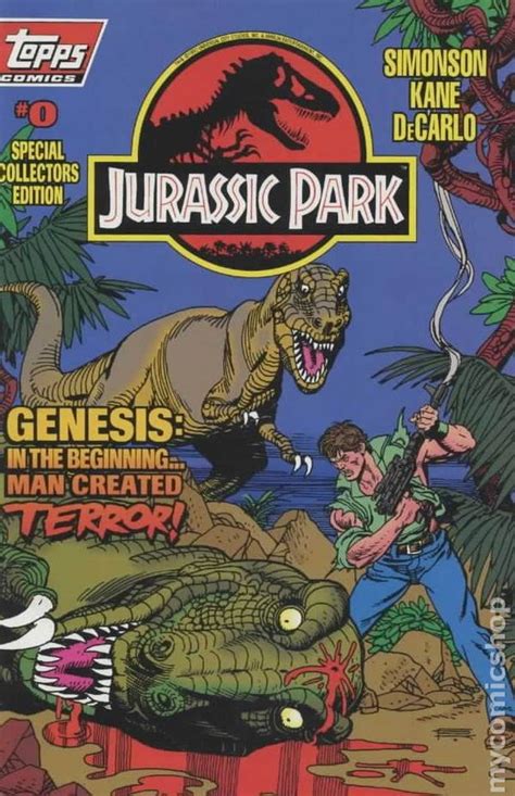 Jurassic Park 1993 Comic Books