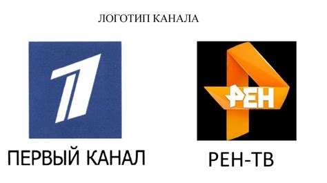 Особенности телеканалов «Первый канал» и «РЕН-ТВ» - online presentation