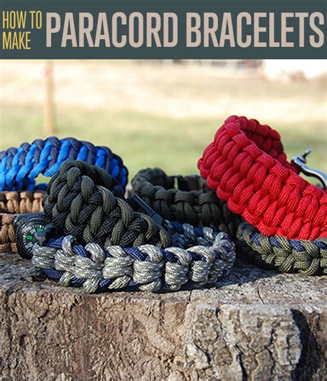 Features braided rope wrapped around a braided core to provide extra strength. How To Make Paracord Bracelets - iSeeiDoiMake