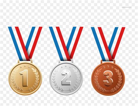 An olympic medal is awarded to successful competitors at one of the olympic games. Transparent Gold Silver Bronze Medal Clipart - Olympic ...