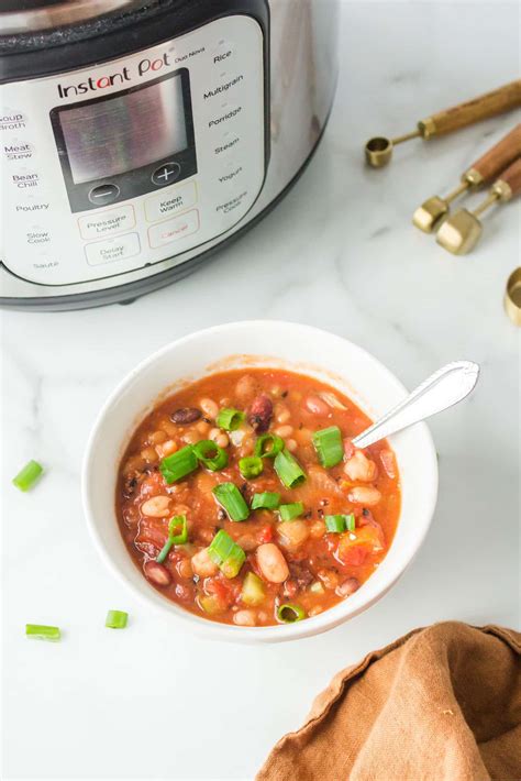 Instant Pot 15 Bean Soup Vegan Clean Eating Kitchen