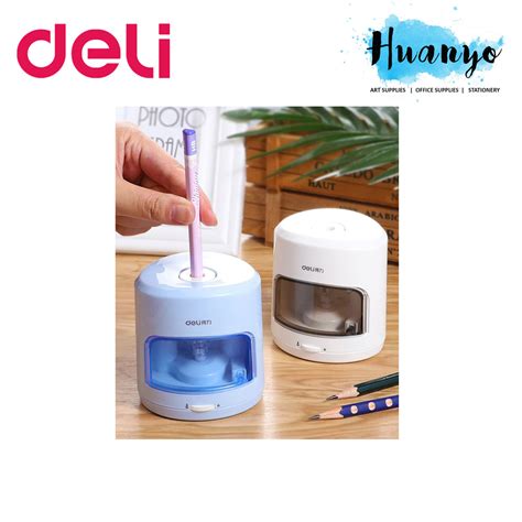 Deli Battery Operated Electric Pencil Sharpener 0502