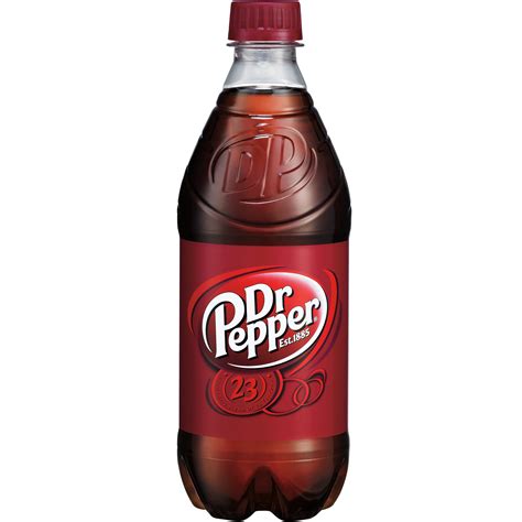 Dr Pepper Soda 20 Fl Oz