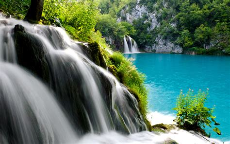 Plitvice Lakes National Park Waterfall Wallpapers Hd Wallpapers Id