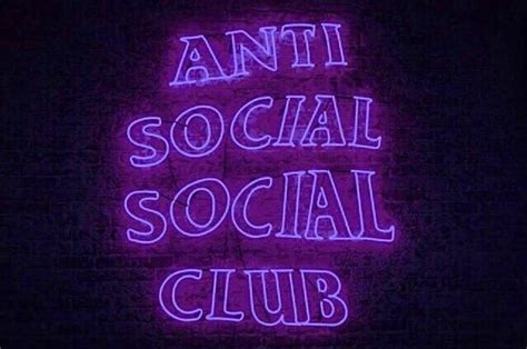 Purple Anti Social Social Club Logo Logodix