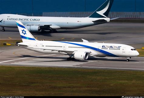 4X EDH El Al Israel Airlines Boeing 787 9 Dreamliner Photo By Henry