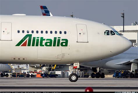 Airbus A330 202 Alitalia Aviation Photo 4251581