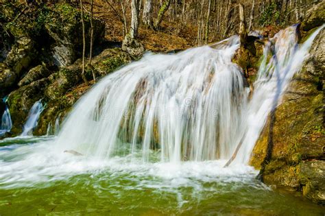 Waterfalls Crimea Stock Photo Image Of Speed River