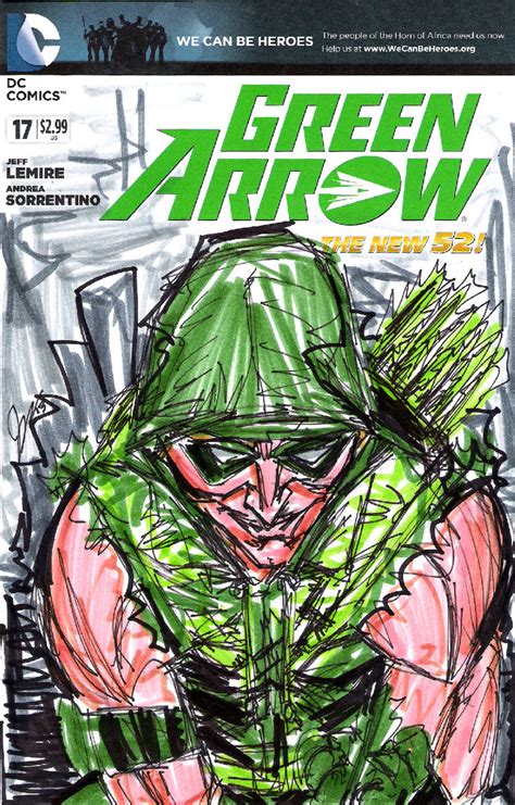 New 52 Green Arrow Cover Vii By Joselrodriguesart On