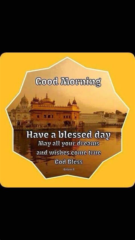Pin By Bashi Singh On Sikhs Good Morning Quotes Good Morning