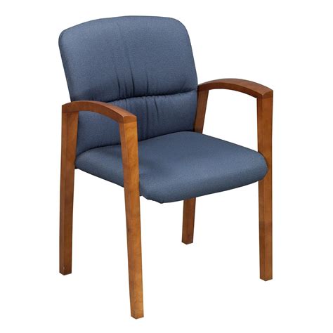 Kimball Mid Back Used Side Chair Blue National Office Interiors And