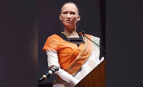 When Humanoid Robot Sophia Fell In Love With Colorful And Diverse