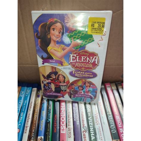 Dvd Elena De Avalor Disney Original Lacrado Shopee Brasil