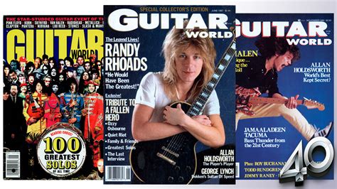The Greatest Guitar World Magazine Covers Of All Time Revealed