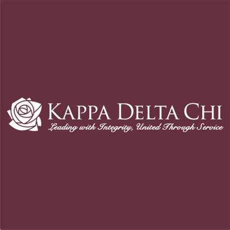 Kappa Delta Chi Sorority Inc Volunteer Shirt Custom Ink Fundraising