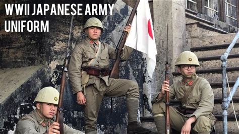 wearing a wwii japanese army uniform youtube