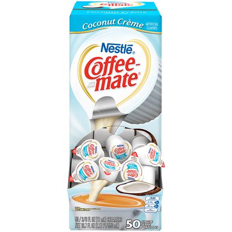 Weldon lets every person start with just black coffee in their cup and customize the flavoring to their individual taste adding creamer and. NESTLE COFFEE-MATE Coffee Creamer Coconut Crème Flavor ...