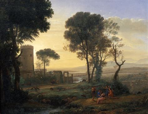 Classical Landscape Painting Claude Lorrain Oil Paintings