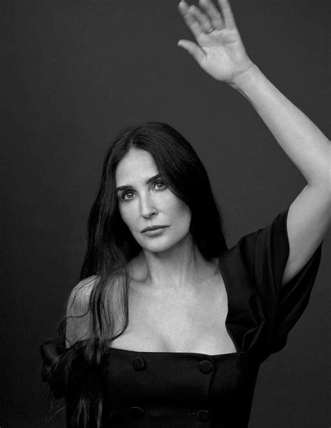 Demi Moore Poses For Thomas Whiteside In Vogue Spain May 2020 — Anne Of