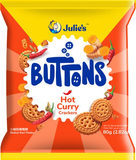 Buttons Hot Curry Crackers Julie S