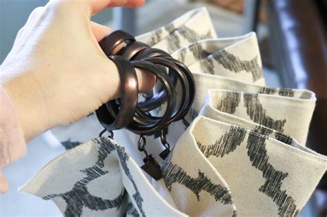 The Easy Way To Make Pleated Curtain Panels Using Clip Rings Mw Designs